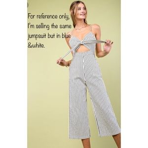 Stripped Jumpsuit